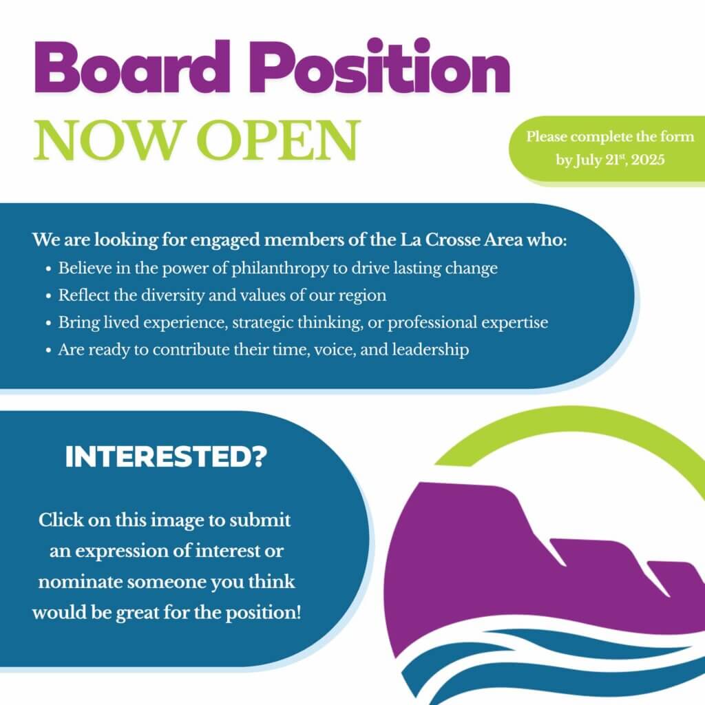 board position open message as a text graphic