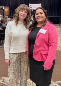 Sarah-Ellingson-left-with-panelist-and-former-Womens-Fund-board-member-Dina-Zavala-at-the-2023-International-Womens-Day-Event