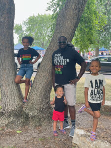 Walfsty-Pierre-makes-his-participation-in-community-events-like-Juneteenth-pictured-here-a-family-affair